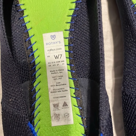 Navy “The Square” Rothy’s - Picture 3 of 5